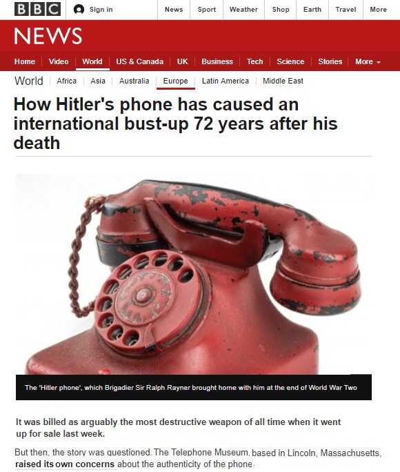 BBC Hitler Phone