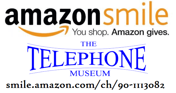 Amazon donates 0.5% of the price of your eligible AmazonSmile purchases to The Telephone Museum.  AmazonSmile is the same Amazon you know. Same products, same prices, same service.  Support The Telephone Museum by starting your shopping at smile.amazon.com