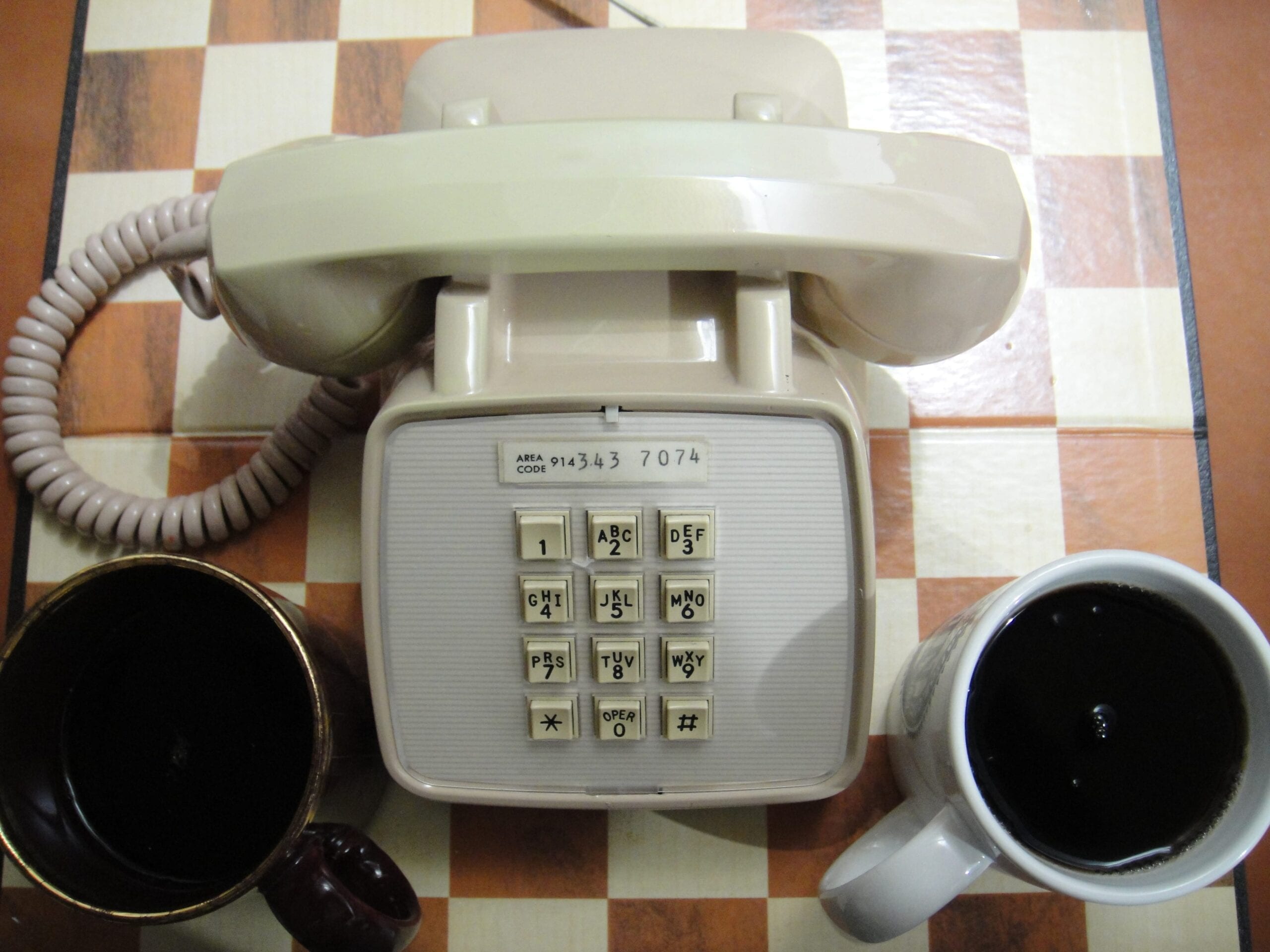 Coffee & Telephones