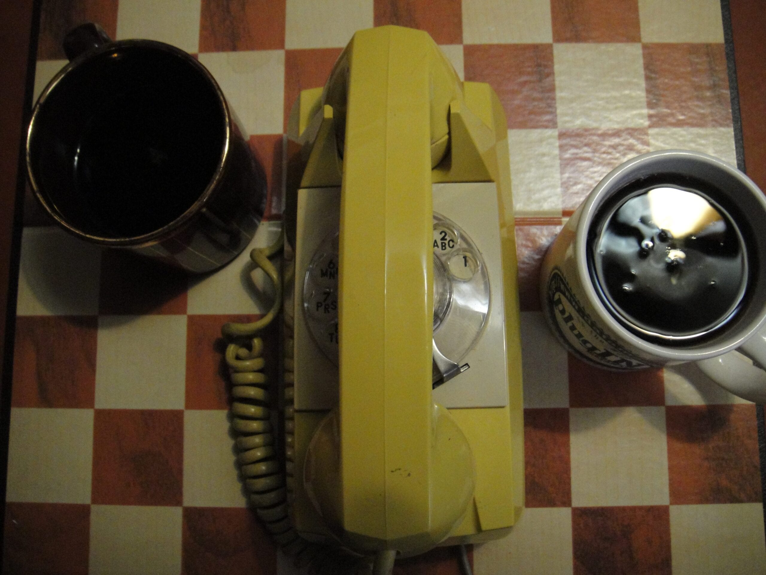 Coffee and Telephones
