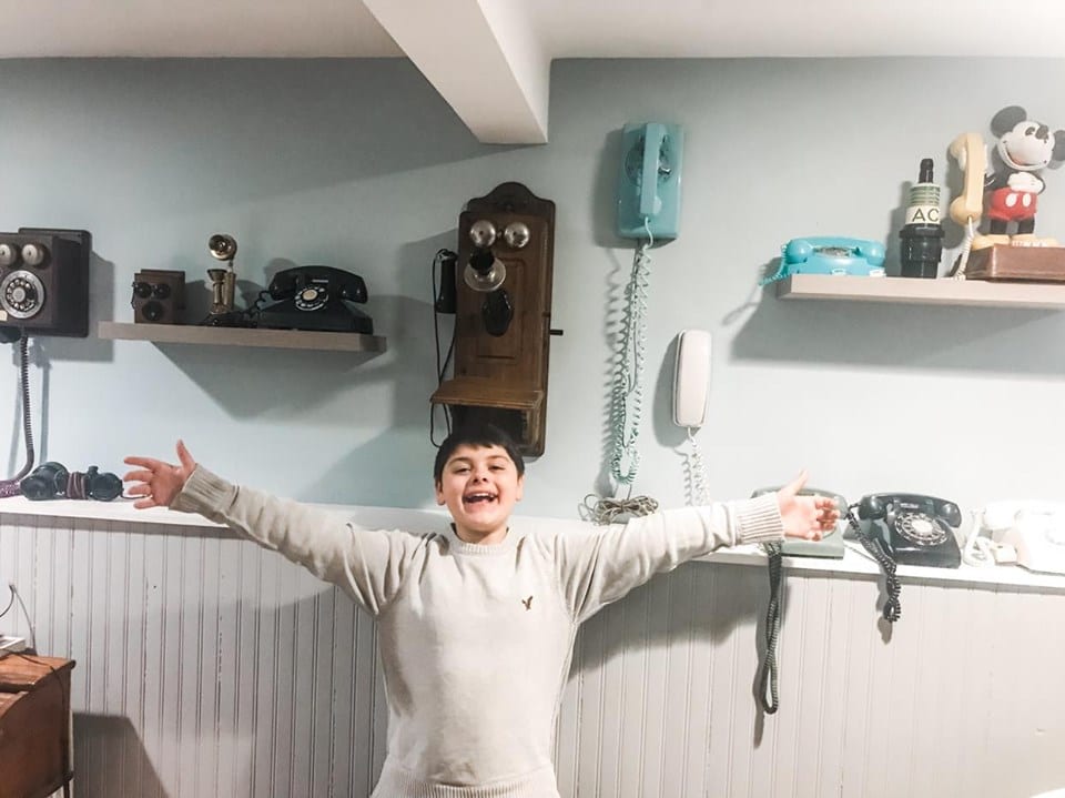 Joey Sacchinelli and his Telephone Collection!