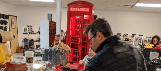 The K6 kiosk is Britain's Iconic Red Telephone Box designed by Sir Giles Gilbert Scott in 1935 to commemorate the Silver Jubilee of the coronation of King George V.